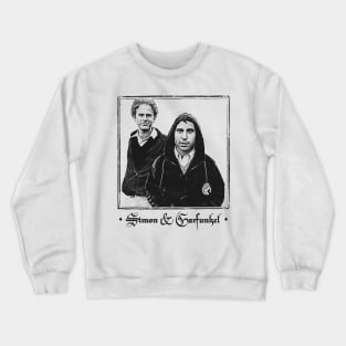 Simon & Garfunkel --- Vintage Faded-Style Aesthetic Crewneck Sweatshirt